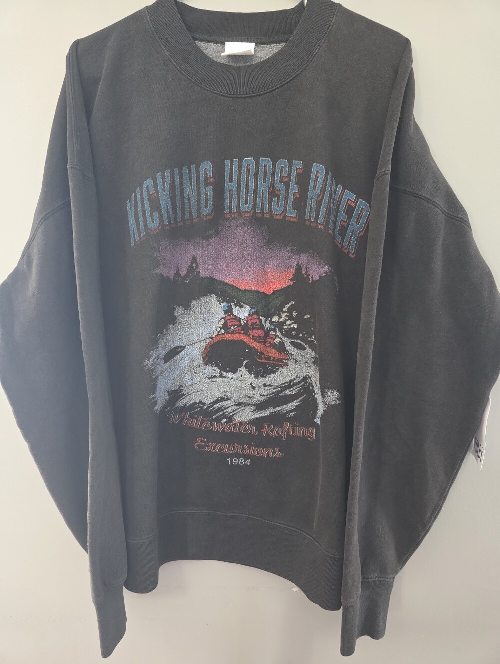 Kolby Kicking Horse River Crewneck Sweater
